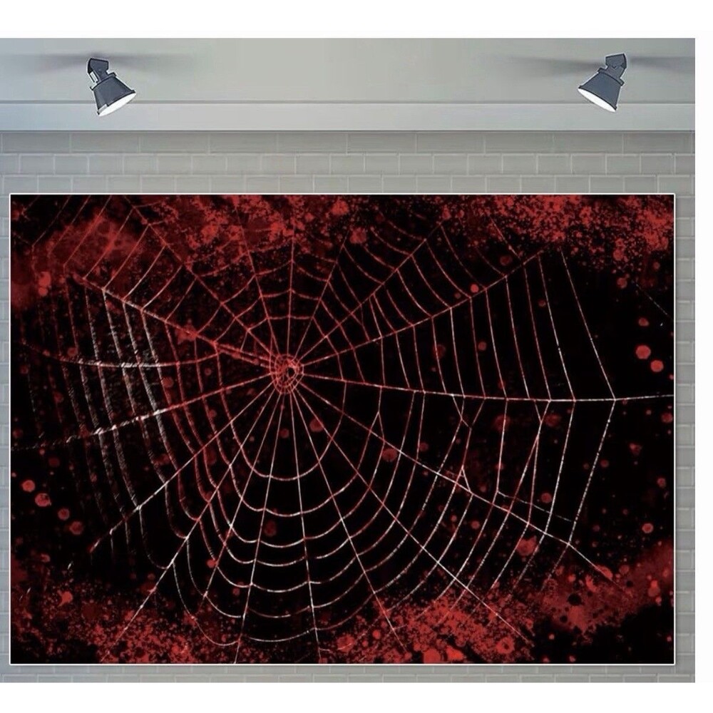 Zombie Night Horror Themed Party CakeTable Banner for  PhotoshootProps 6x4ft